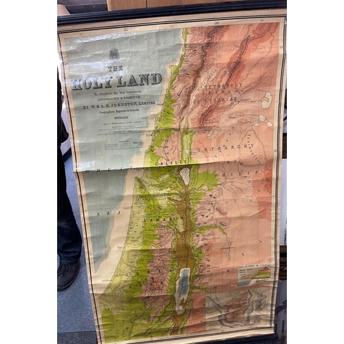 176 - VINTAGE EDUCATIONAL - The HOLY LAND to illustrate The New Testament constructed and engraved by W &a... 