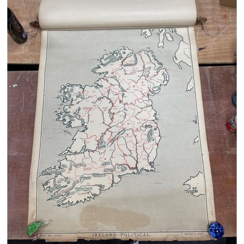 183 - ROYAL WALL ATLAS No 1 - Teaching and Test maps Combined
 publisher T NELSON & SONS of EDINBURGH
... 