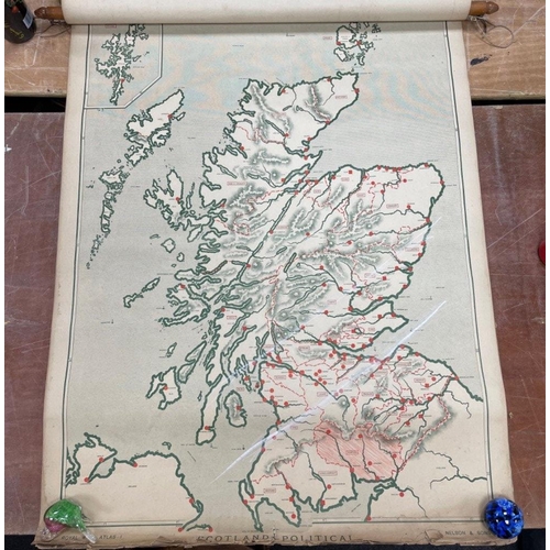 183 - ROYAL WALL ATLAS No 1 - Teaching and Test maps Combined
 publisher T NELSON & SONS of EDINBURGH
... 