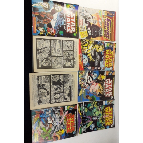 207 - A STAR WARS ANNUAL no. 1, a Star Wars OFFICIAL POSTER MAGAZINE No 3, The STAR WARS Storybook, plus a... 