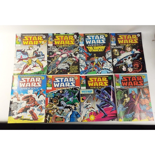 207 - A STAR WARS ANNUAL no. 1, a Star Wars OFFICIAL POSTER MAGAZINE No 3, The STAR WARS Storybook, plus a... 