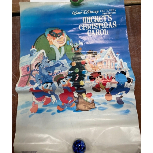 211 - WALT DISNEY PICTURES 
MICKEY'S CHRISTMAS CAROL - poster 1983 Walt Disney Productions - dimensions 32... 