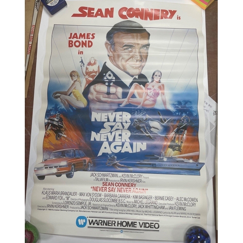 216 - SEAN CONNERY as JAMES BOND in NEVER SAY NEVER AGAIN Warner Communications Company Warner Home Video ... 