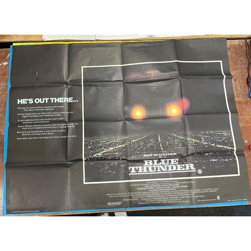 230 - A selection of movie posters to include quad posters of Mel Brooks in HIGH ANXIETY, George Burns in ... 