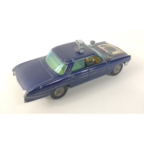 256 - A CORGI toys MAN FROM U.N.C.L.E. Oldsmobile super 88 diecast model in good condition, light play wea... 