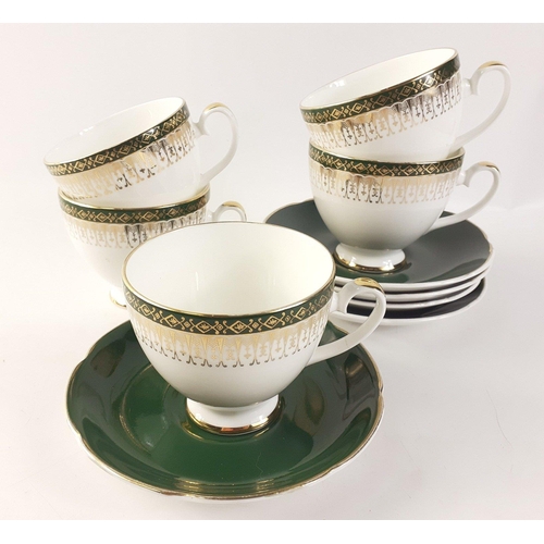 315 - PERFECT for TEA IN THE CONSERVATORY! A lovely set of 5 ROYAL GRAFTON 