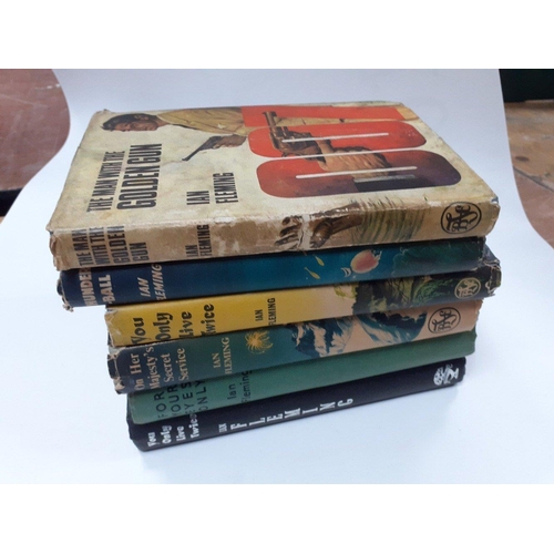 a-set-of-five-hardback-book-club-first-editions-of-james-bond-titles-by