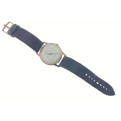 14 - A stunning 1960s ROLEX 9ct gold watch with Explorer dial.  Watch Reference 12834 dating to 1965.  Se... 