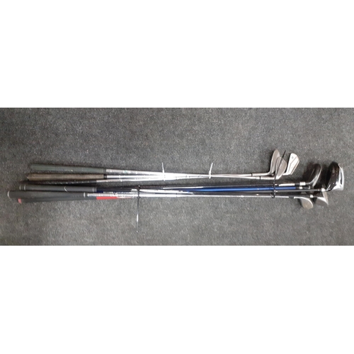 248B - A collection of 8 golf clubs to include Ben Sawyers, Vortex, Bob Mann, Capital, Proselect, Howson an... 