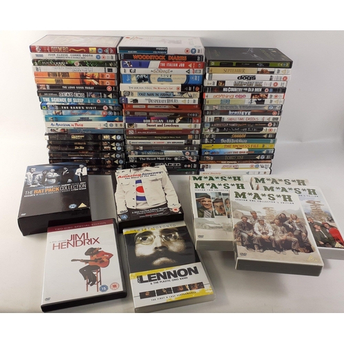 260 - Winter home entertainment sorted - a boxful of mixed genre DVDs to include at least seven James Bond... 