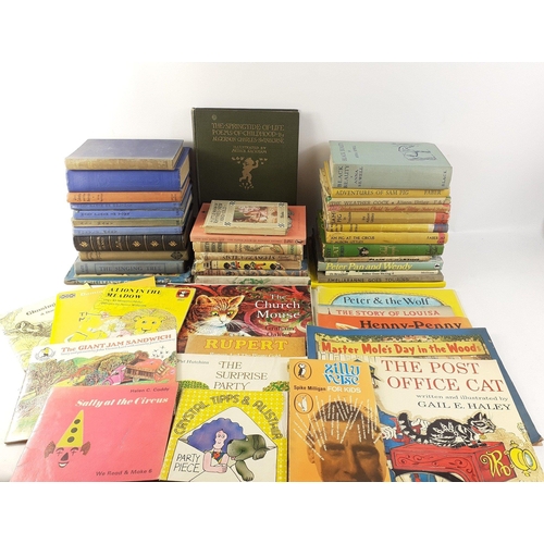 290 - A delightful, mostly VINTAGE collection of CHILDREN'S BOOKS to include authors such as Alison Uttley... 