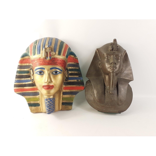 213 - Only at Peebles Auction House!  MANY WONDEROUS THINGS !  Two substantial Egyptian TUTENKHAMUN style ... 