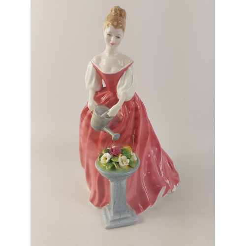 220 - ROYAL DOULTON Lady ALEXANDRA (HN3292).  A very pretty model with a 1cm surface chip to the bottom of... 