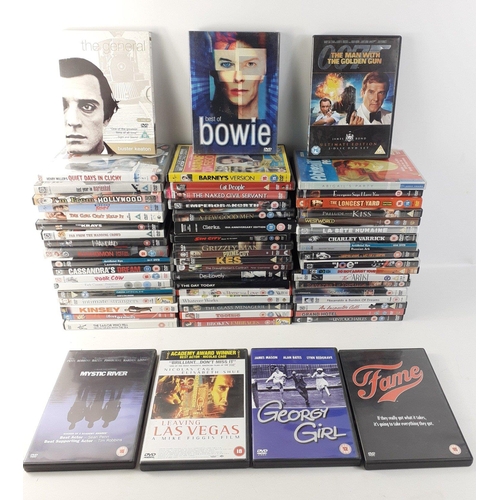 266 - While away the rainy days of summer with this massive selection of DVDs including Fame, Georgy Girl,... 