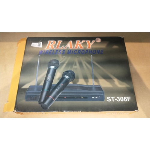 273 - An RLAKY VHF wireless microphone model ST-306F#70