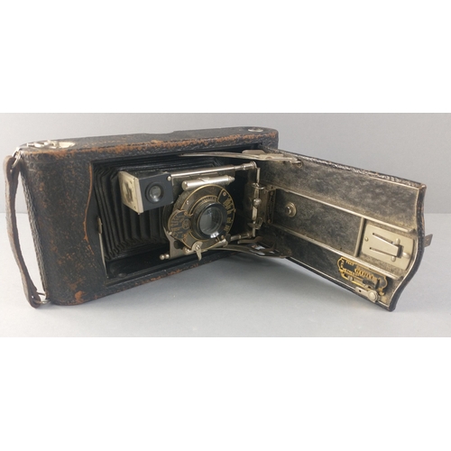 167 - EASTMAN KODAK No. 3A Pocket folding camera with bellows.  Appears to be in good order.#50