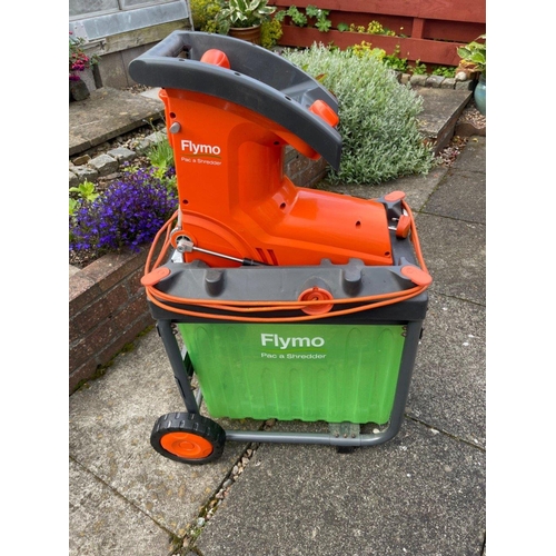 507 - FLYMO PAC-A-SHREDDER portable electric shredder on wheels#166