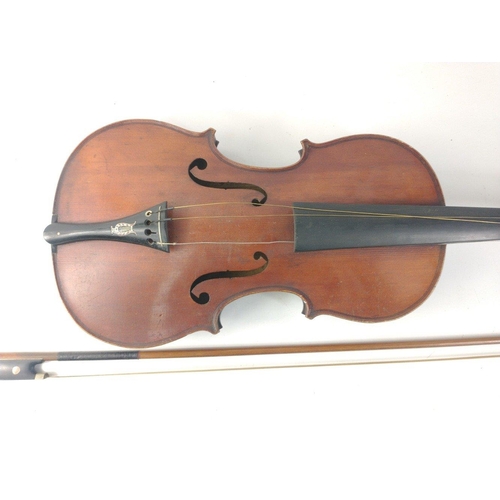 149 - ANTIQUE French violin. J.T.L. Mirecourt 