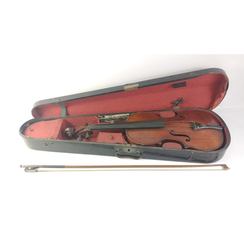 149 - ANTIQUE French violin. J.T.L. Mirecourt 