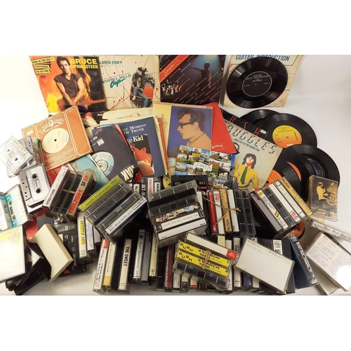 151 - An attic find for the music lovers.  An old suitcase filled with tapes and 45rpm singles. Interestin... 