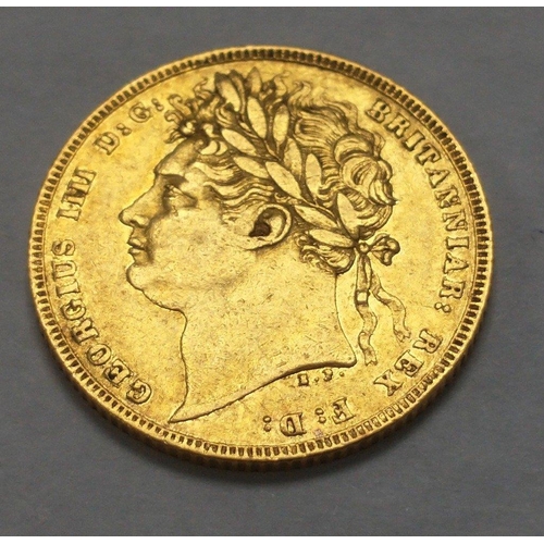 22 - An 1821 George IV full sovereign#34