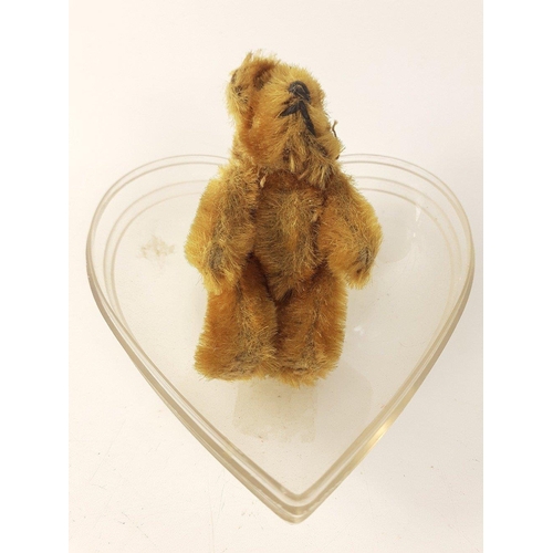 232 - A NORAH WELLINGS vintage sailor doll 24cm long approx and an antique articulated TEDDY BEAR approx 6... 