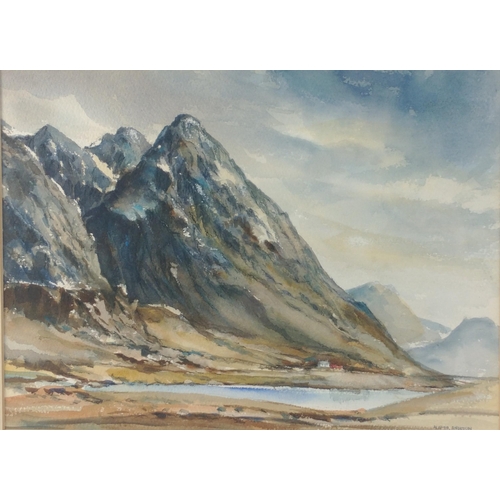 396 - 'IN GLENCOE' an ORIGINAL work by ALISTAIR ANDERSON 34cm x 26cm#413