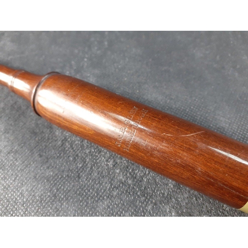 458 - J&R GLEN EDINBURGH. A lovely original antique early twentieth century rosewood practice chanter ... 