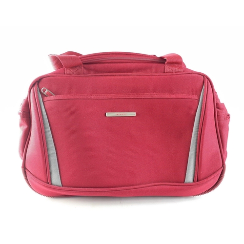 614 - A wheely useful PIERRE CARDIN handled travel bag that doubles as a sports bag.  Stands 50cm high app... 