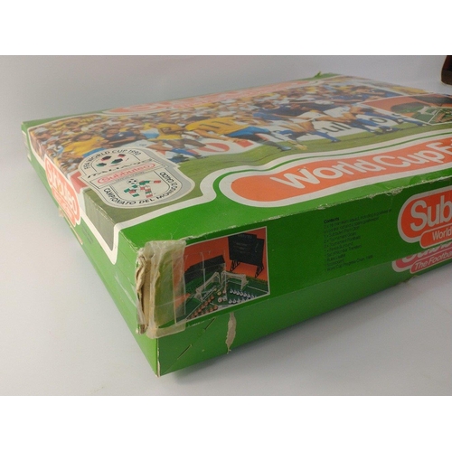 71 - SUBBUTEO box set WORLD CUP EDITION 1990.  Many pieces in box, may have some slight damage to parts a... 