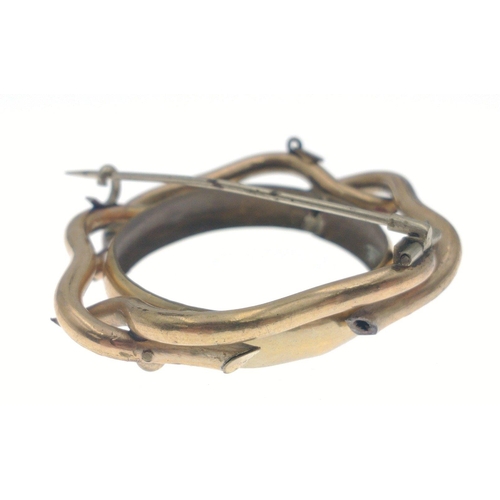 12 - A large unmarked yellow metal plaid brooch with some nice engraving, 60mm x55mm, weight 20.6g approx... 