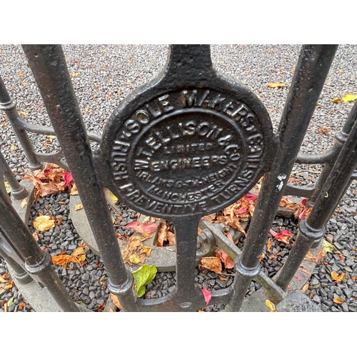 118 - IDEAL GARDEN BAR - ORIGINAL SALVAGED HAMPDEN TURNSTILE - one of a pair - rescued from demolition wor... 