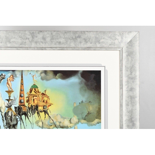 106 - This limited edition of SALVADOR DALI's famous painting 