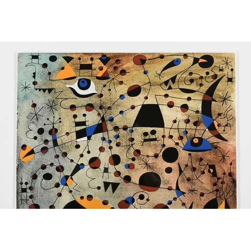 125 - One of only 75 published worldwide. Very high quality limited edition JOAN MIRO. Titled 