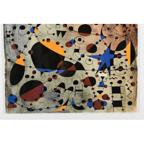 125 - One of only 75 published worldwide. Very high quality limited edition JOAN MIRO. Titled 