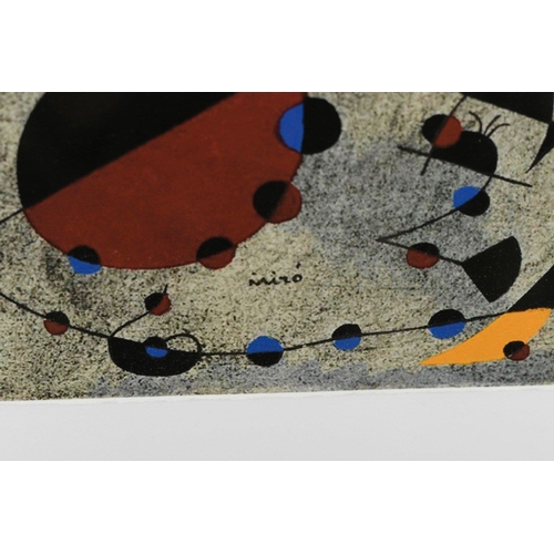 125 - One of only 75 published worldwide. Very high quality limited edition JOAN MIRO. Titled 