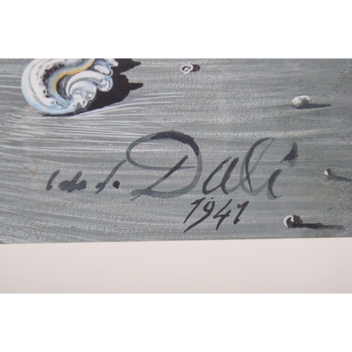 156 - A limited edition SALVADOR DALI titled 