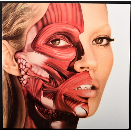 216 - DAMIEN HIRST LP record Kate Moss- Use Money Cheat Death, 2009. Lithograph in colours  limited editio... 