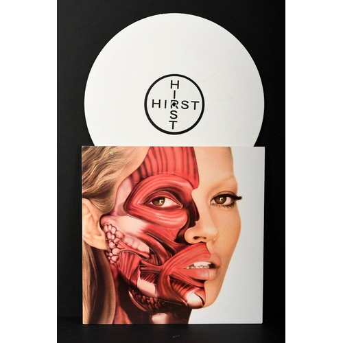 216 - DAMIEN HIRST LP record Kate Moss- Use Money Cheat Death, 2009. Lithograph in colours  limited editio... 