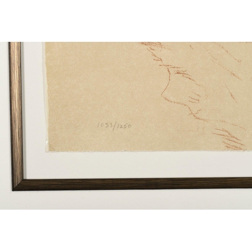 217 - A limited edition lithograph HENRI DE TOULOUSE -LAUTREC titled Femme sur le Dos Lassitude (Reclining... 