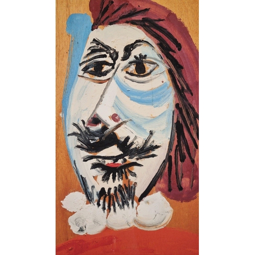 5 - A limited edition print by PABLO PICASSO (one of only 50 worldwide) title: Mans Head; Tete D'Homme, ... 