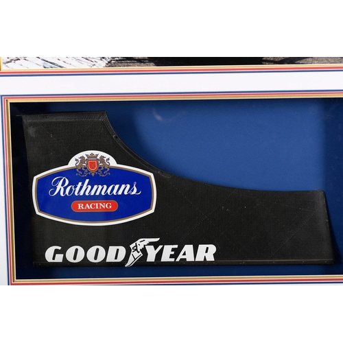 52 - This original Williams FW17 front wing has been wonderfully framed making a stunning presentation. T... 