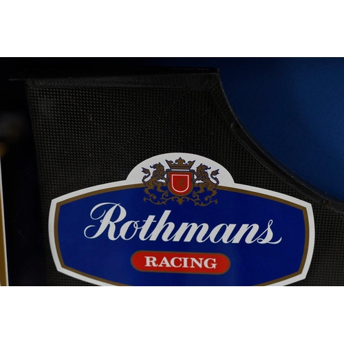 52 - This original Williams FW17 front wing has been wonderfully framed making a stunning presentation. T... 