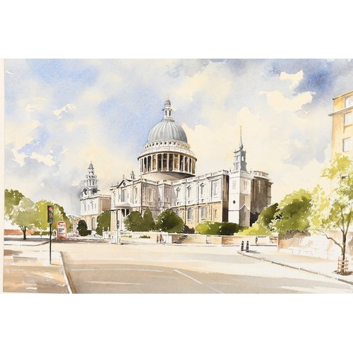 55 - An original watercolour by the English artist JOHN CHISNALL. Title 