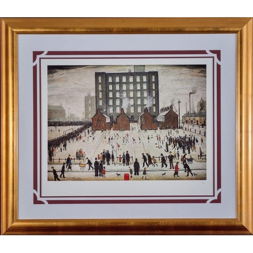 74 - A rare limited edition print by L.S. LOWRY titled 