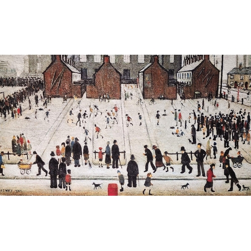 74 - A rare limited edition print by L.S. LOWRY titled 