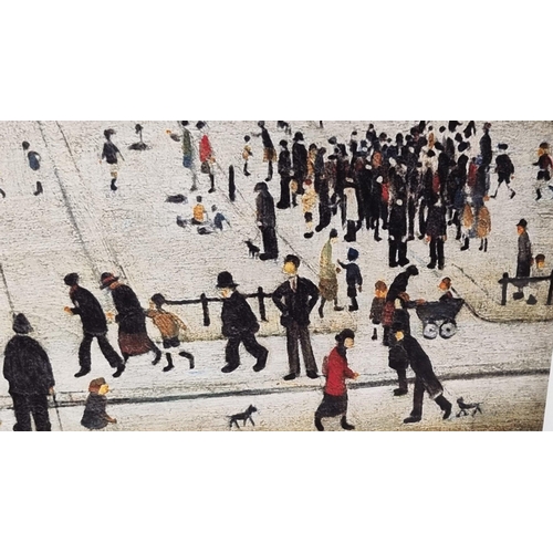 74 - A rare limited edition print by L.S. LOWRY titled 