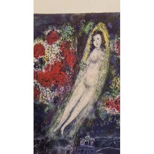 92 - This limited edition by MARC CHAGALL (one of only 50 Worldwide) Supplied with certificate of authent... 