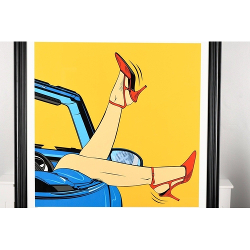 99 - A limited edition by the famous British Artist DEBORAH AZZOPARDI. This is one from a low edition of ... 