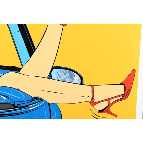 99 - A limited edition by the famous British Artist DEBORAH AZZOPARDI. This is one from a low edition of ... 